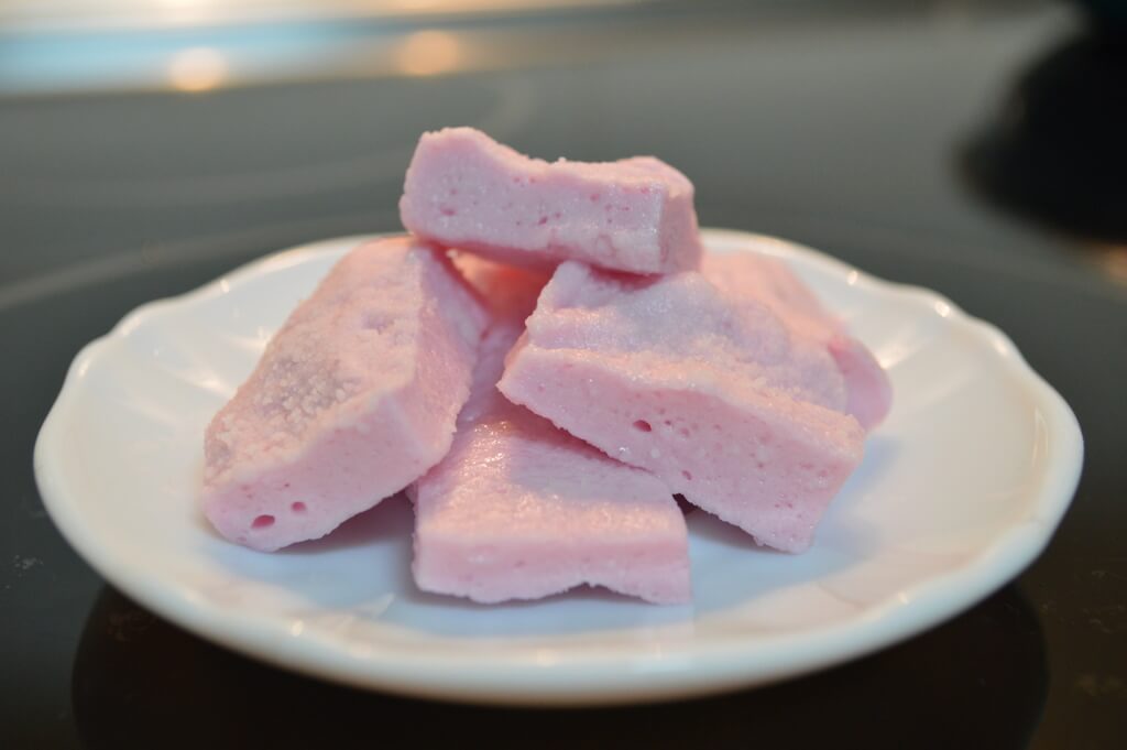 Receta: Nubes de frambuesa