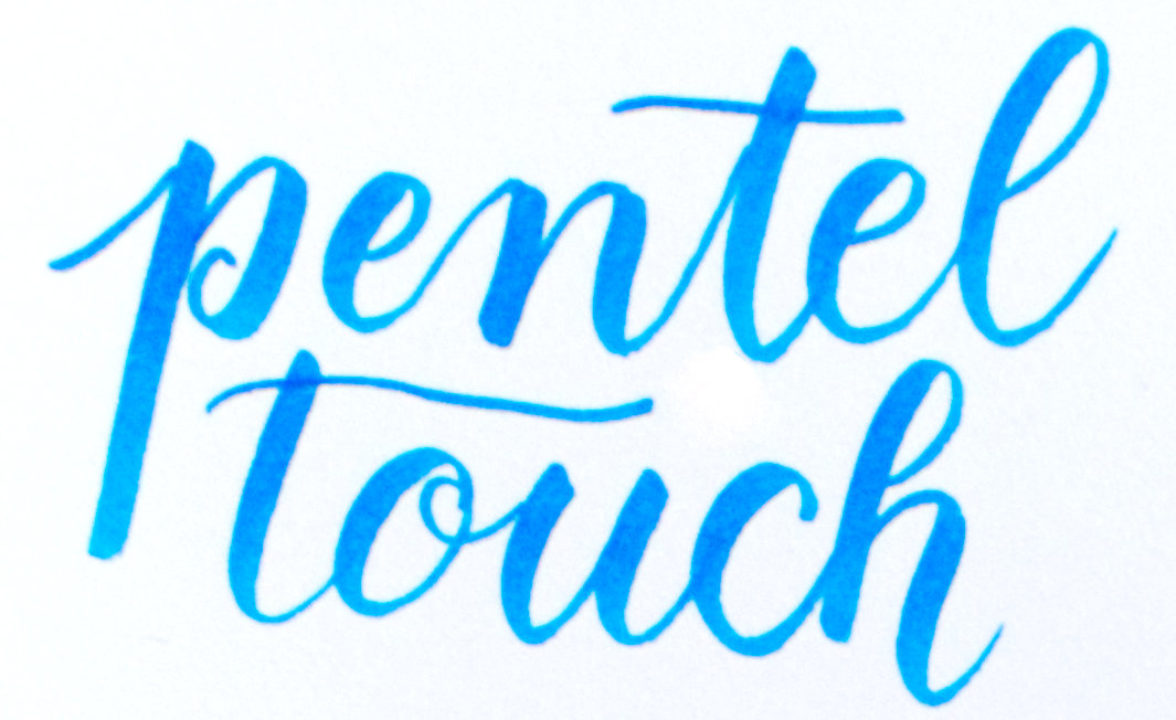 Rotuladores de punta de pincel: Pentel touch